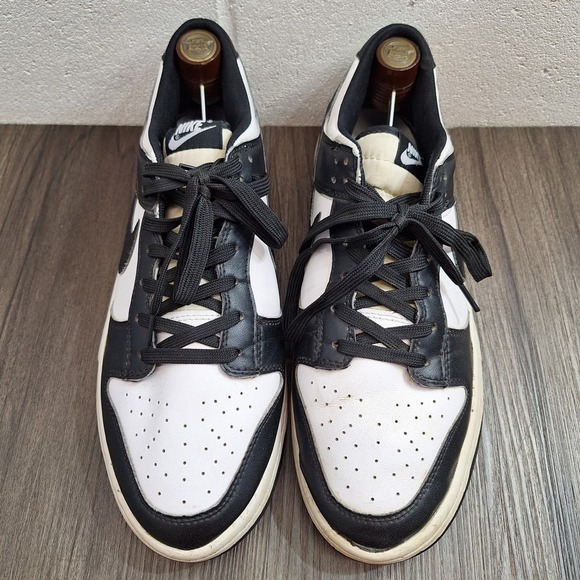 Nike Other - Nike Basketball Dunk Low Panda White Black Leather Sneakers Men's 11 DD1391-100